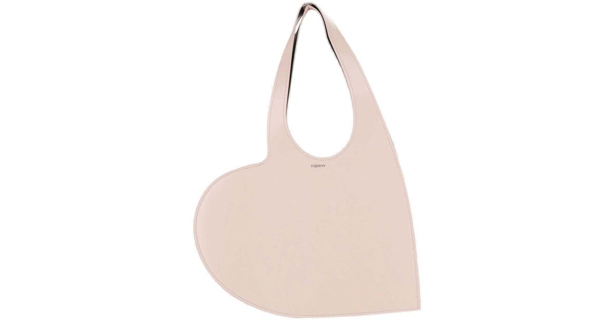 Coperni Heart Mini Tote Bag in Pink | Lyst
