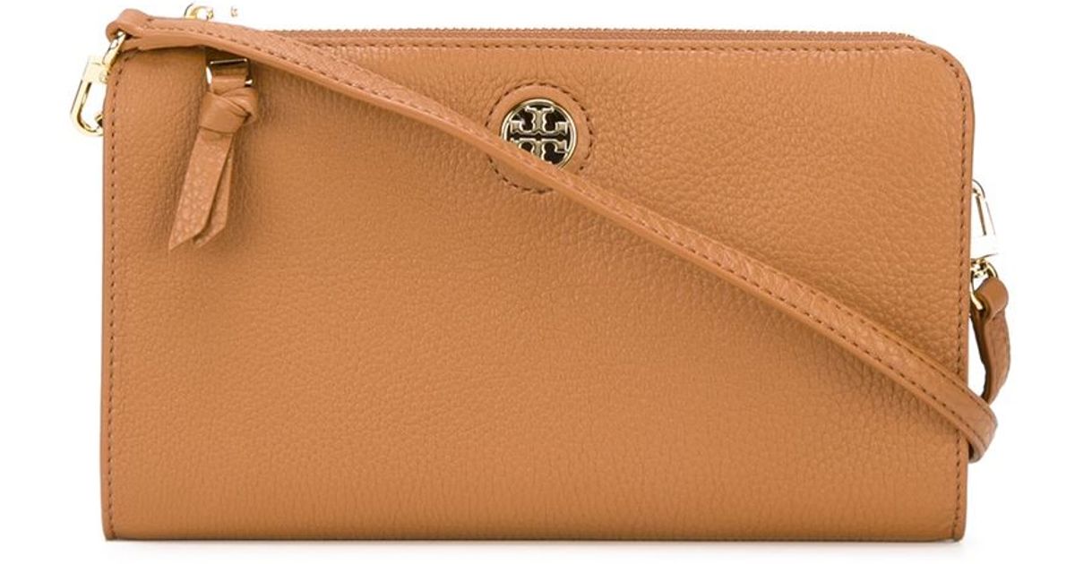 tory burch tan crossbody purse