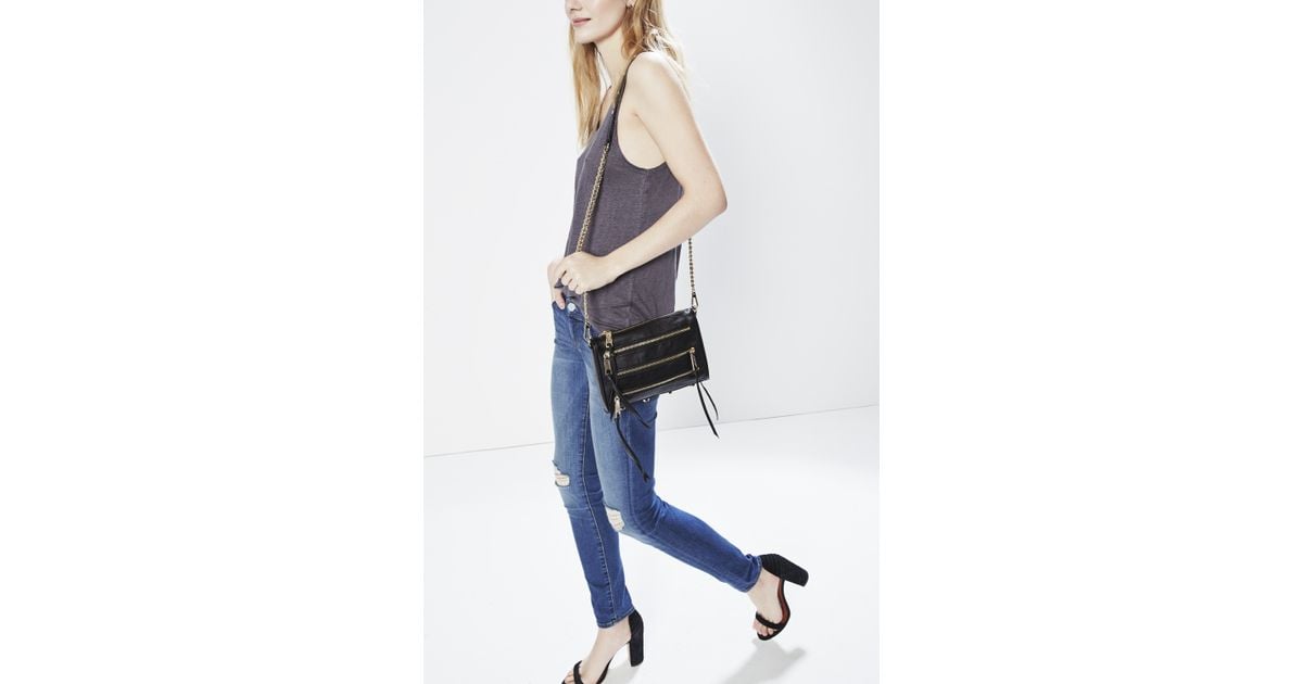 rebecca minkoff zipper crossbody
