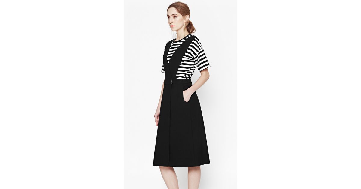 french connection pinafore dress