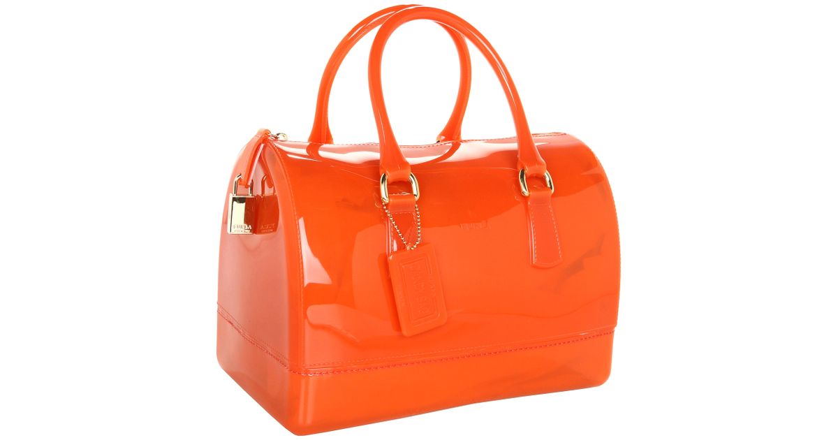 Lyst Furla Candy Bag In Orange