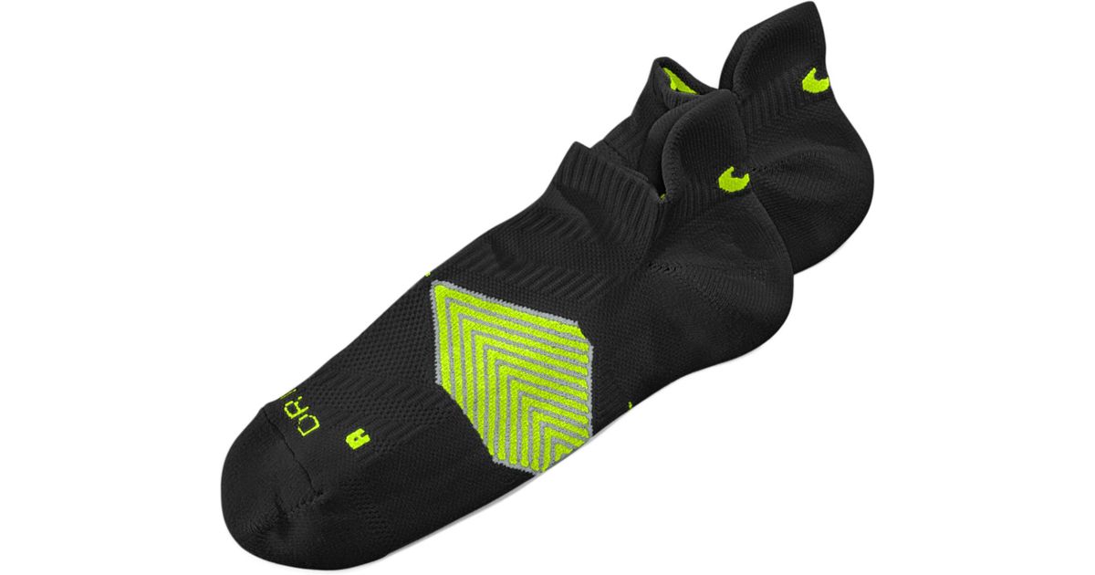 Nike Synthetic Women's Running Dri-fit Cushioned Dynamic Arch No-show Performance  Socks in Black for Men | Lyst