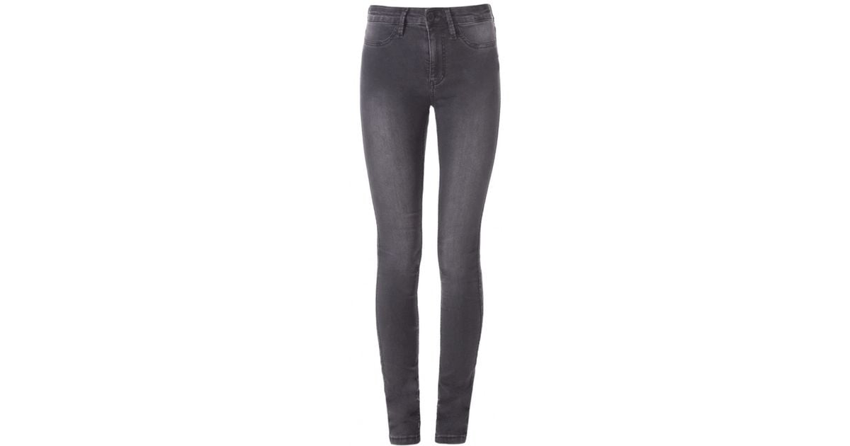 2nd Day Jolie Jeans in Grey (Gray) - Lyst