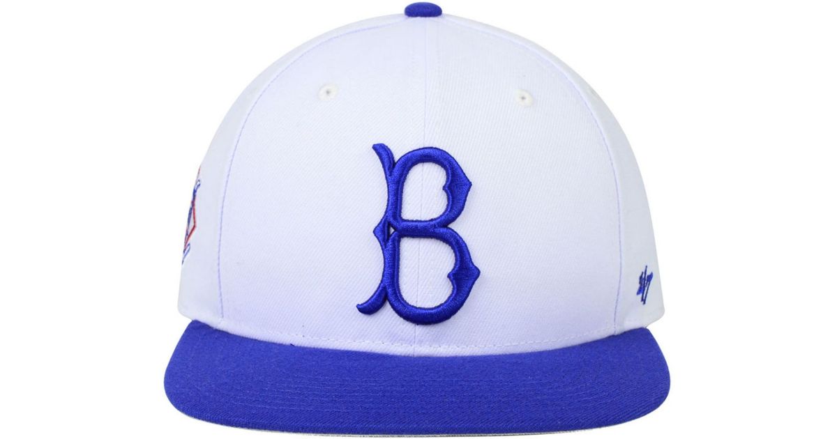 Brooklyn Dodgers Sure Shot Snapback Cap 