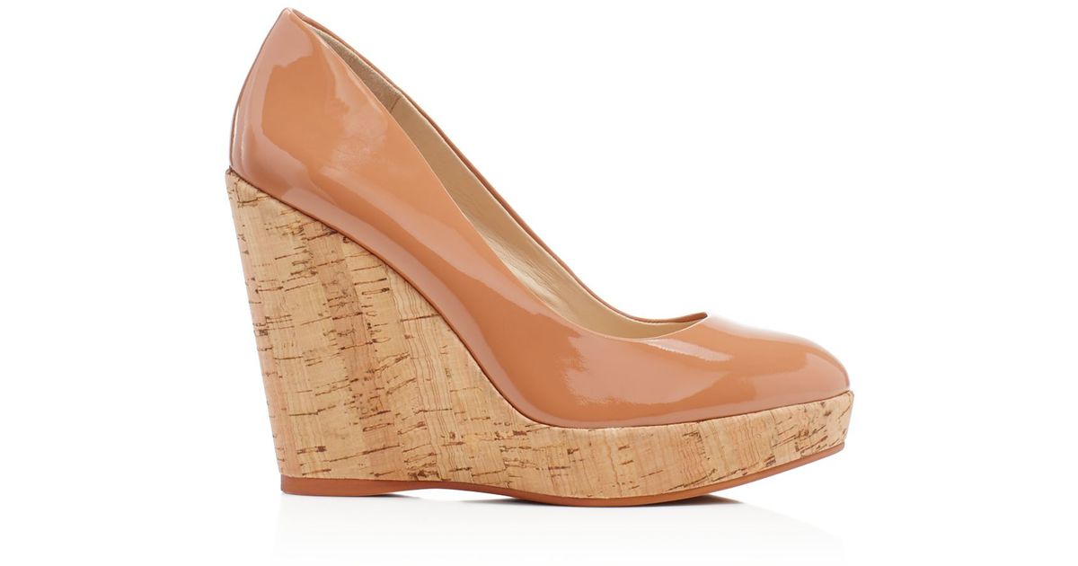 Cork wedge pumps clearance