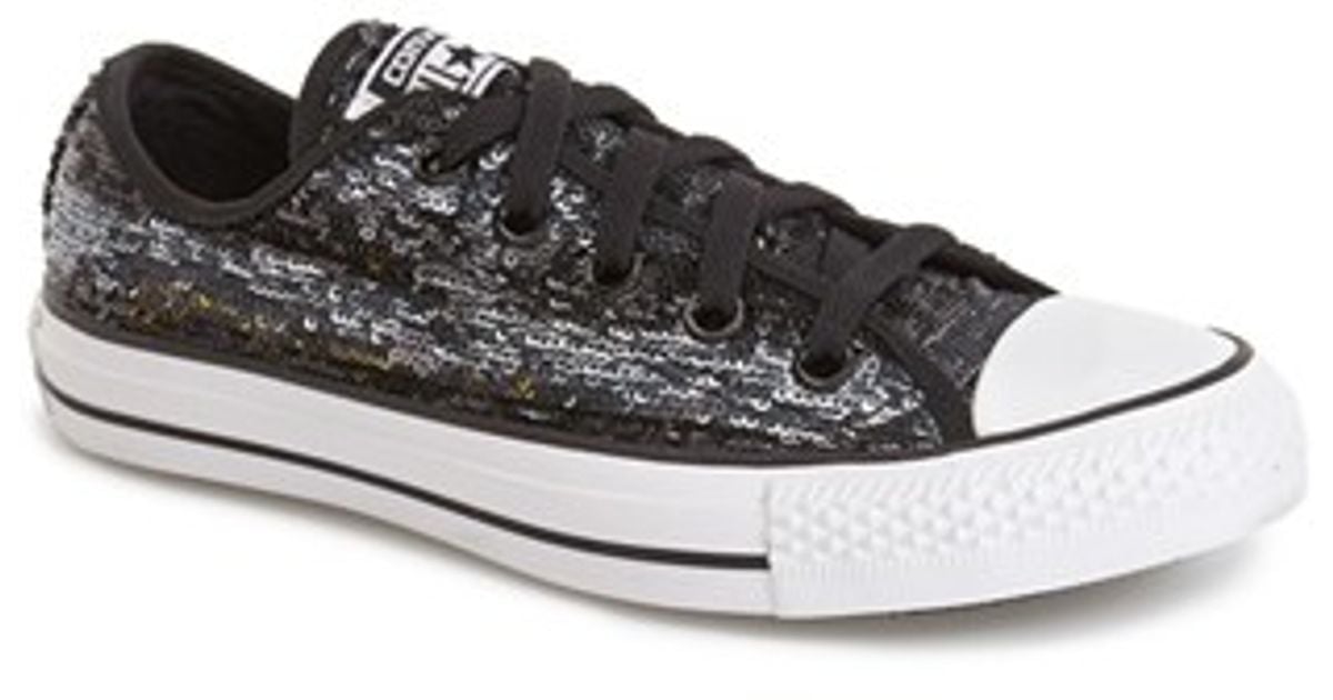 sequin converse high tops