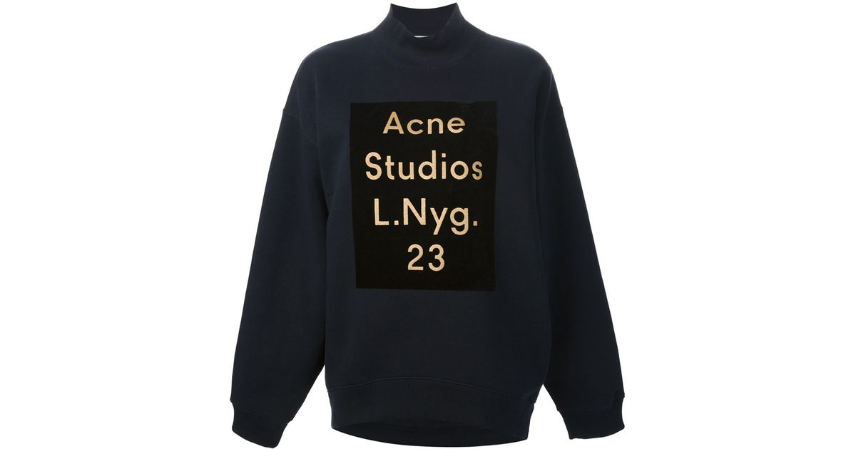 Acne Studios Beta Sweater in Blue |