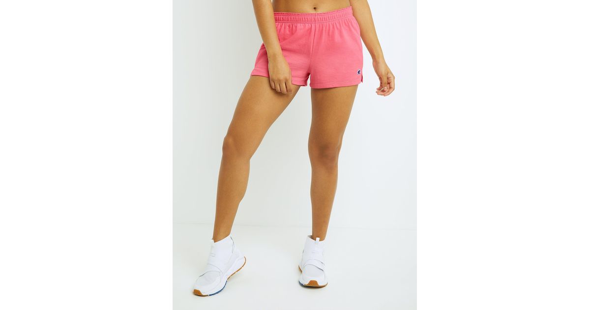 champion practice shorts white