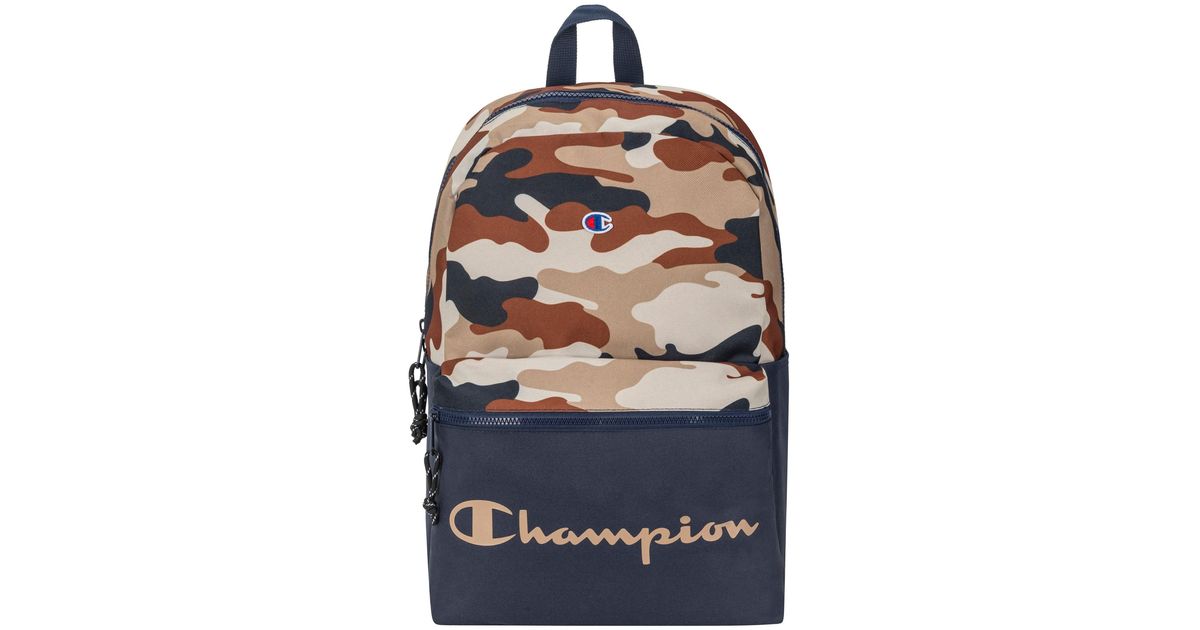 camo champion backpack