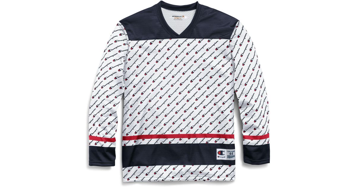 champion life hockey jersey