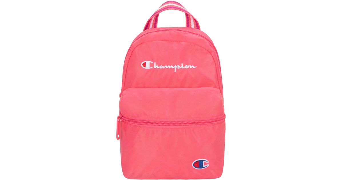 pink mini champion backpack