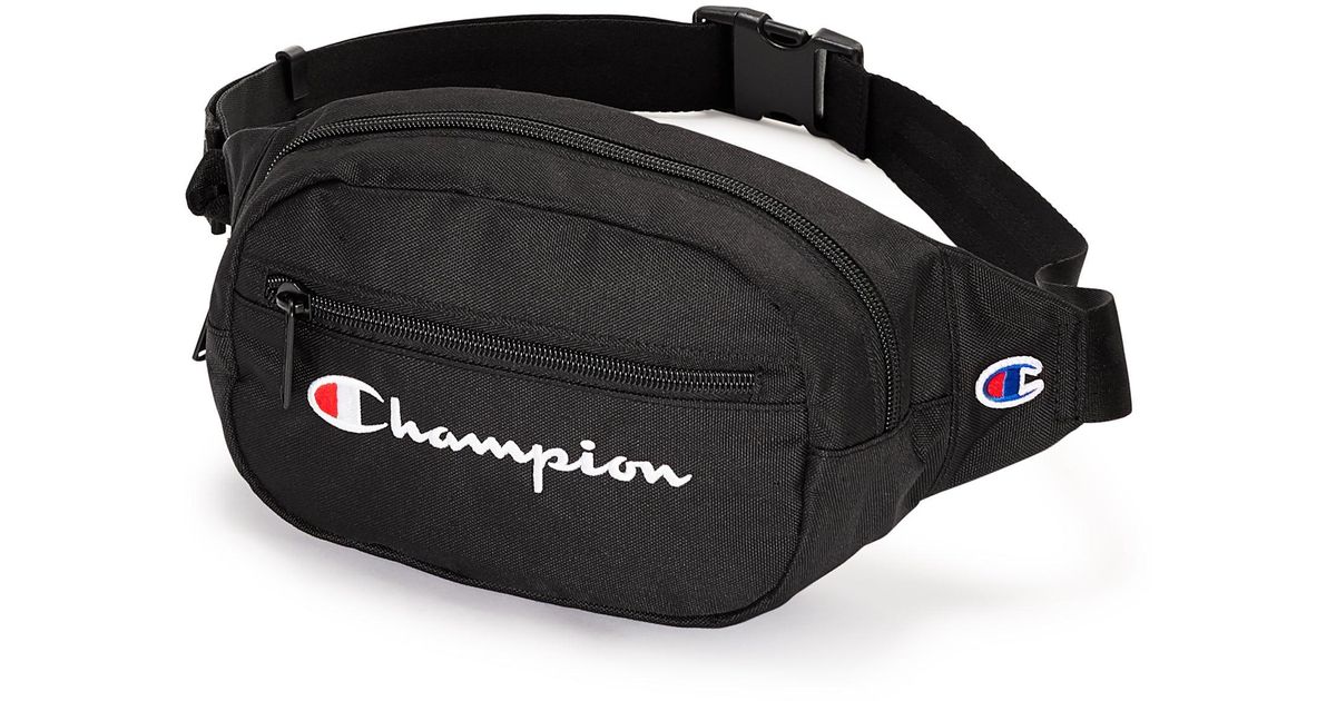 champion fanny pack black