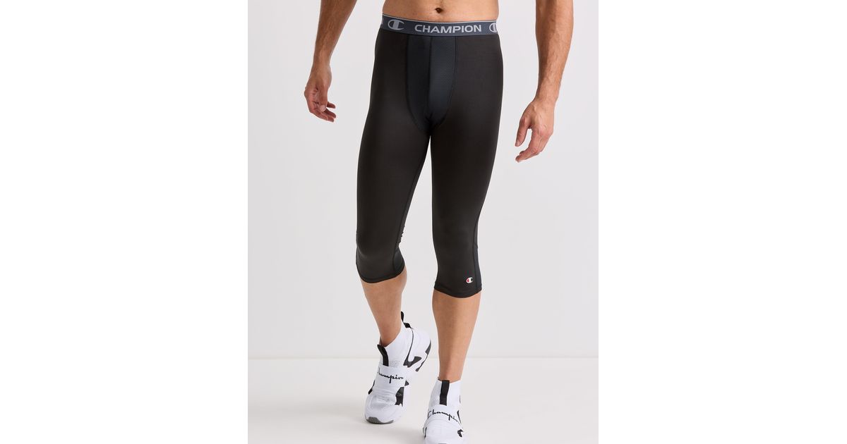 Compression Tights in Black for Men | Lyst