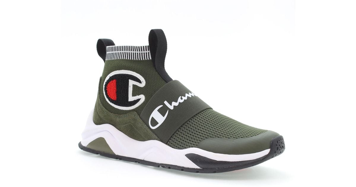 champion olive green shoes