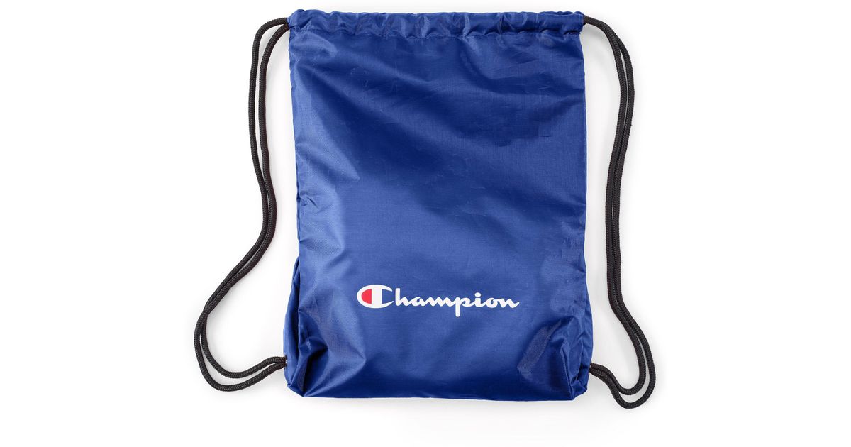 Champion Synthetic Europe Gym Sack in Blue for Men - Lyst