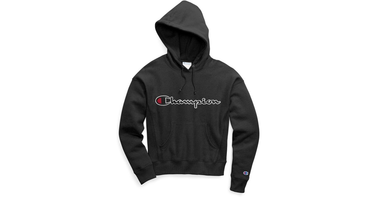 champion reverse weave chain stitch pullover hoodie