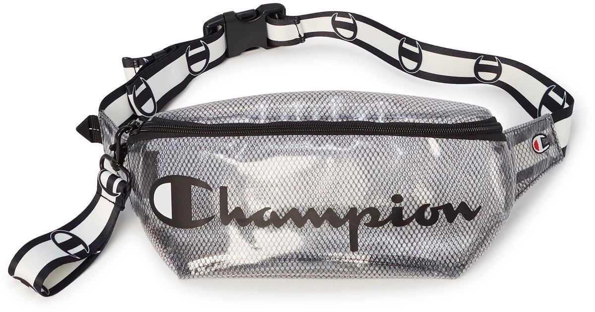 black champion fanny pack