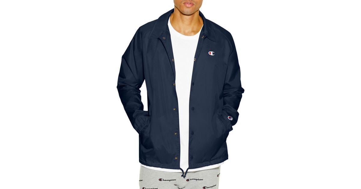 Champion Mens Life Coaches Jacket West Breaker Edition Warm Up or Track Jacket