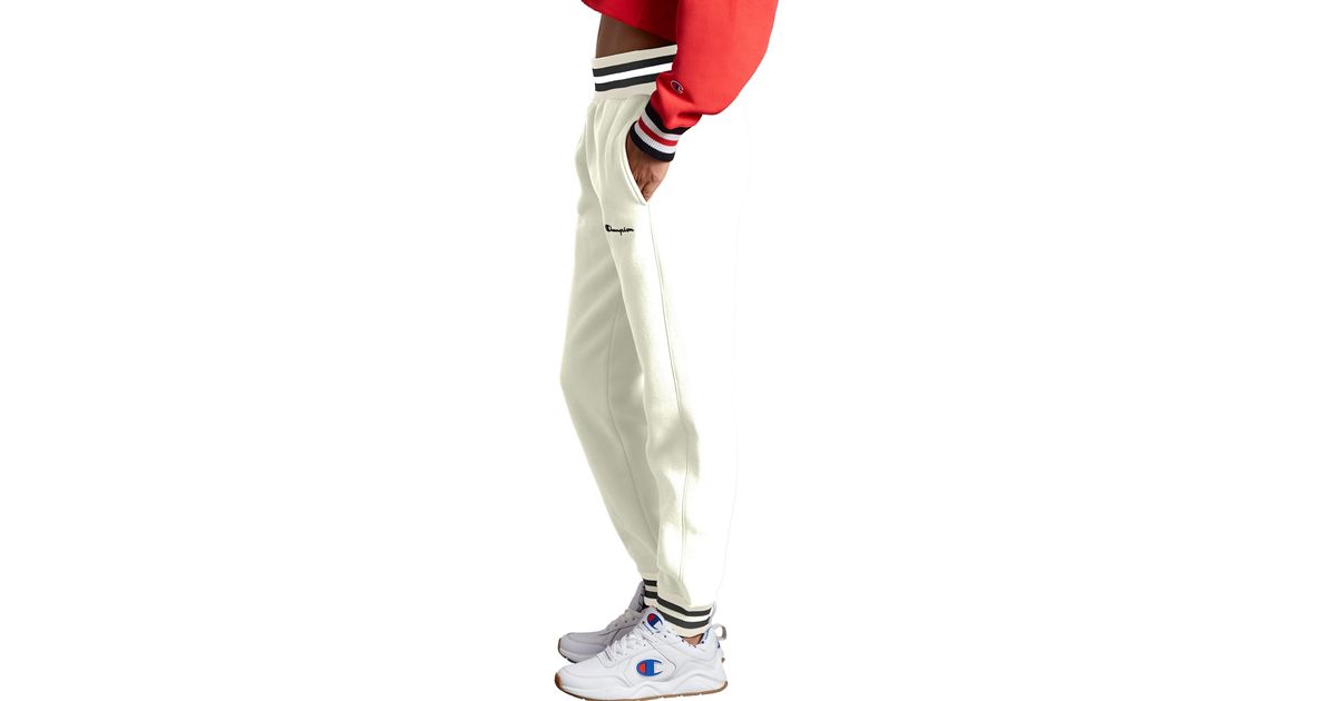 champion reverse weave yarn dye joggers