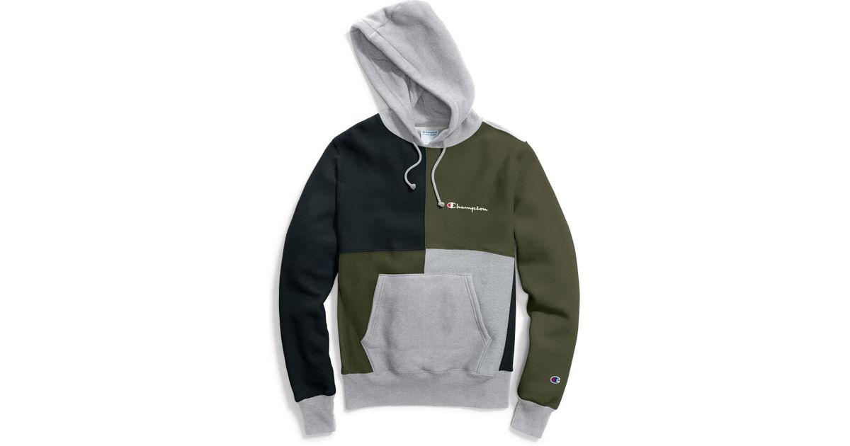 champion hoodie hiker green