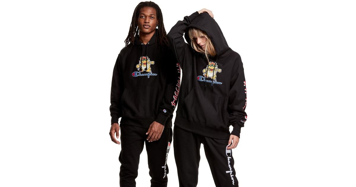 champion bowser hoodie