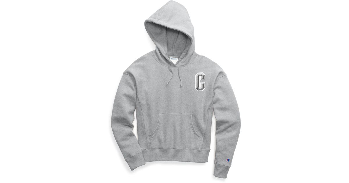 Champion Cotton Life® Reverse Weave® Pullover Hoodie, Floss Stitch C ...