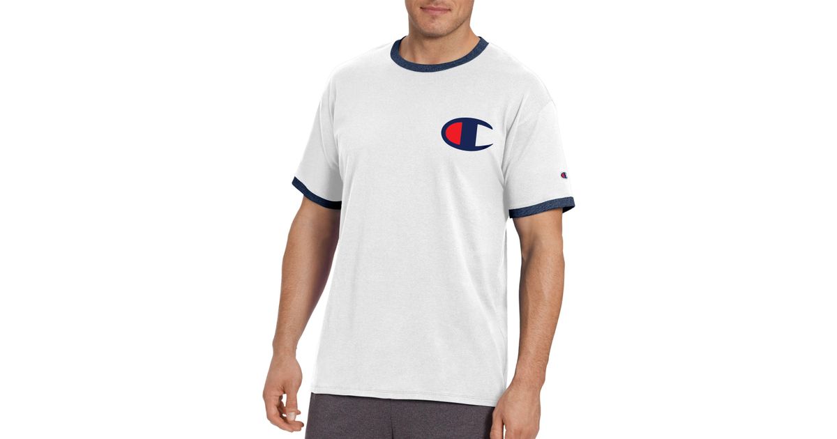 champion jersey ringer tee