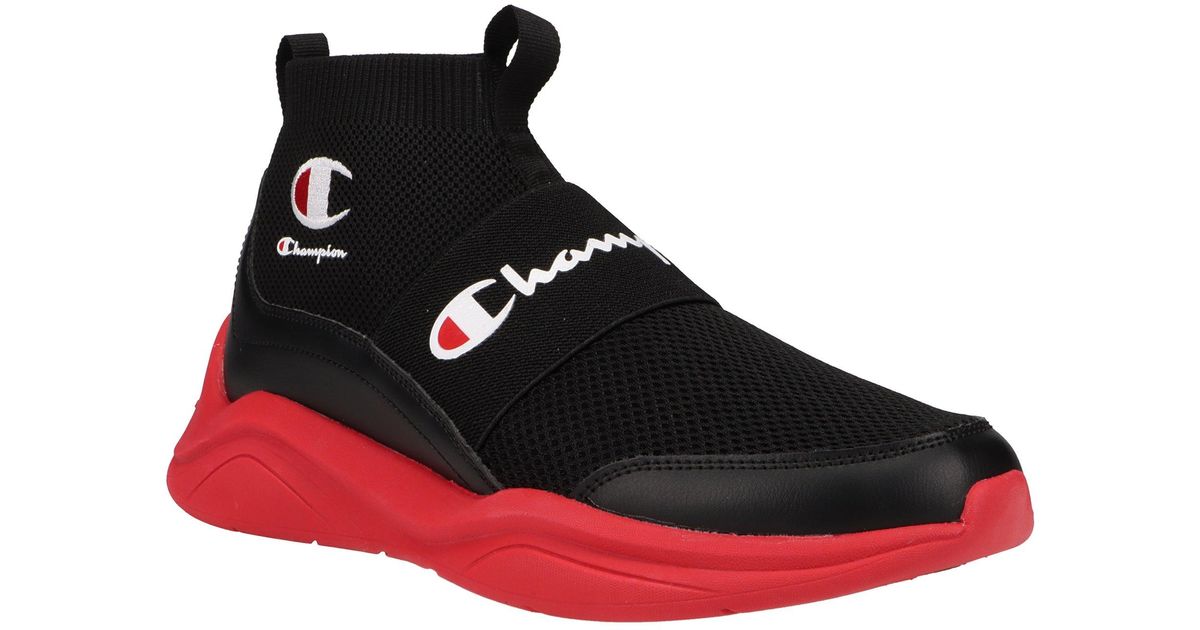 Champion Men's Legend Shoes in Black/Scarlet (Black) for Men | Lyst