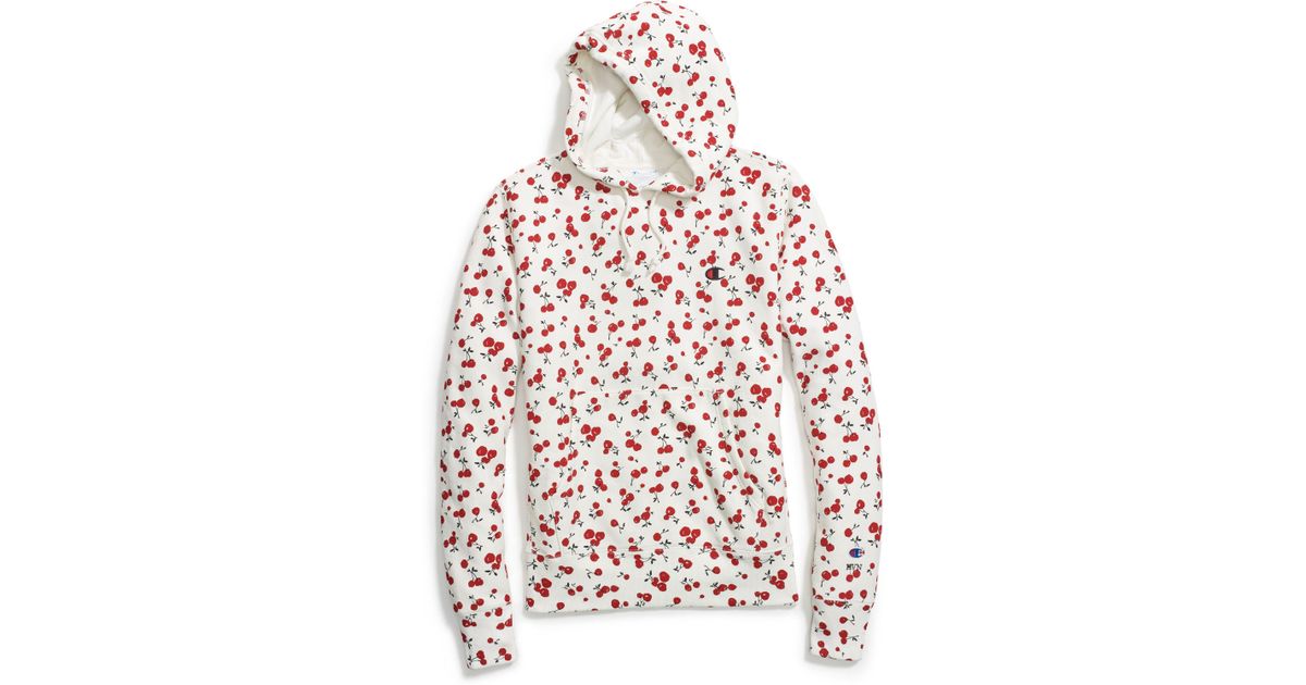 cherry hoodie champion