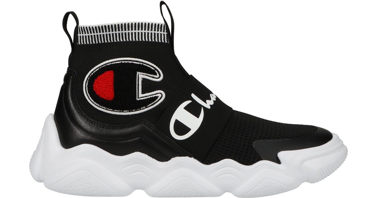 Champion Meloso Rally Pro Shoes in Black for Men | Lyst