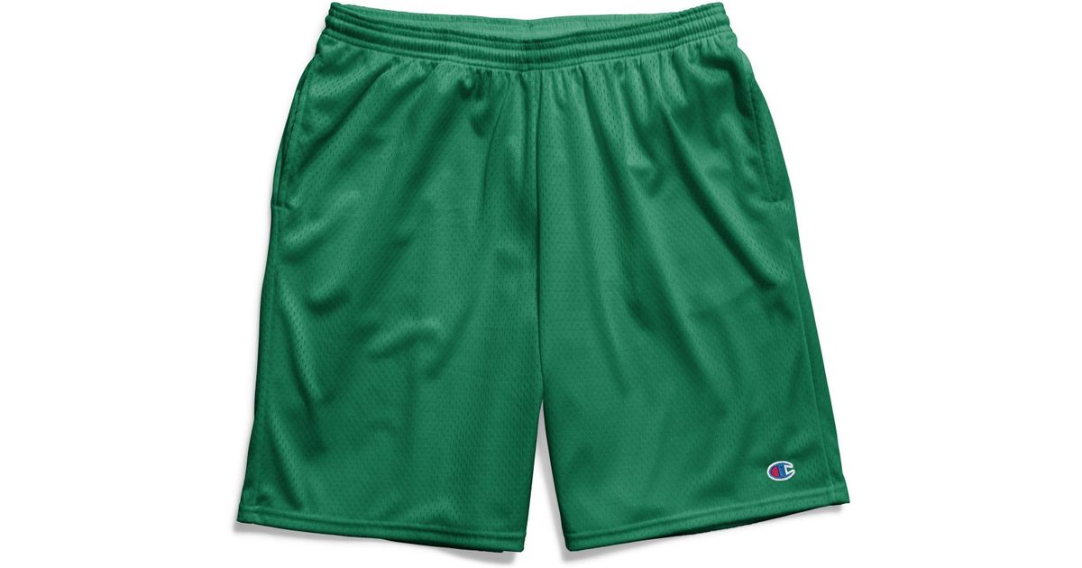 champion green shorts