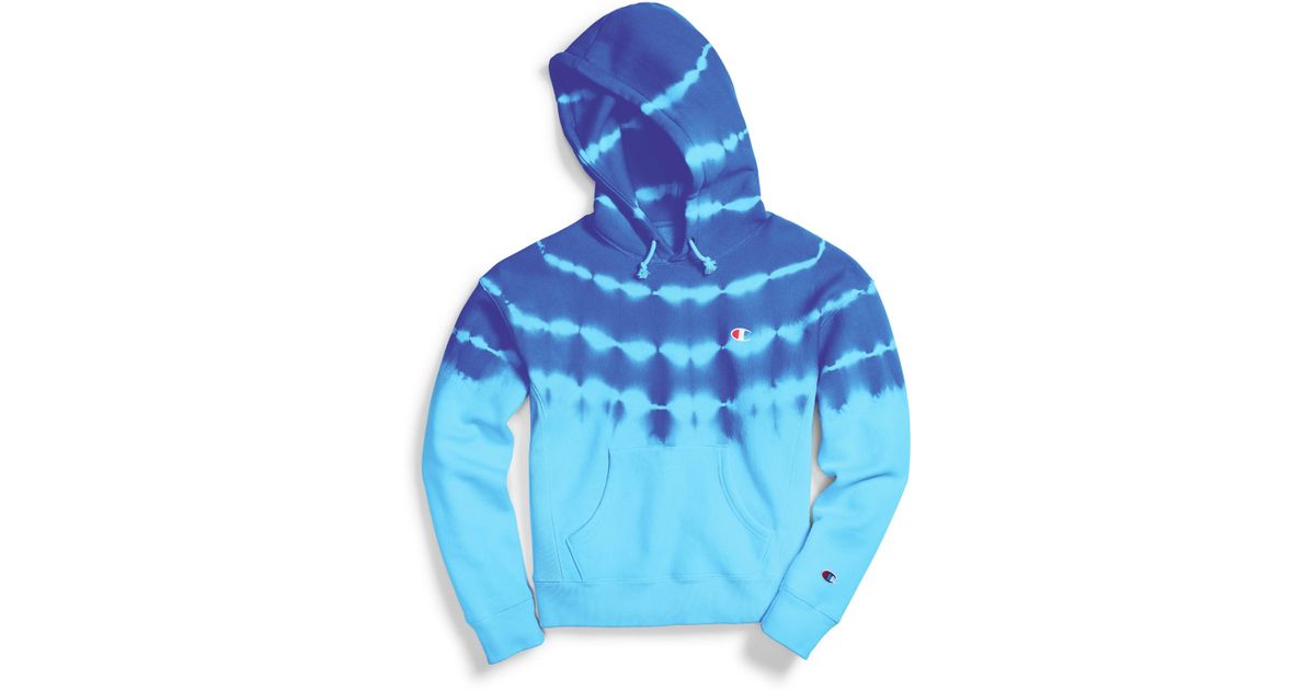 champion streak dye hoodie