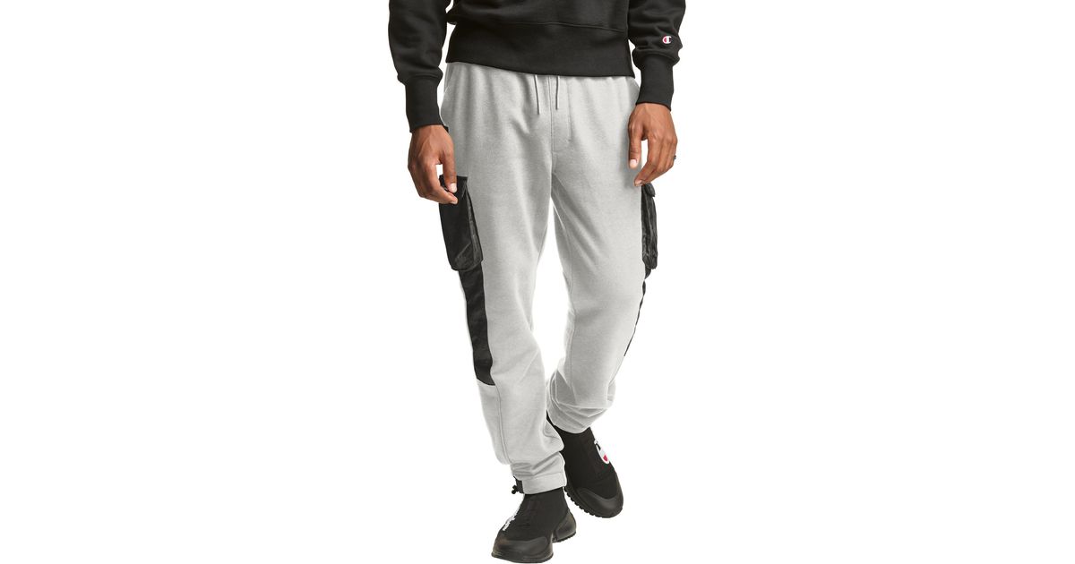 fleece cargo joggers