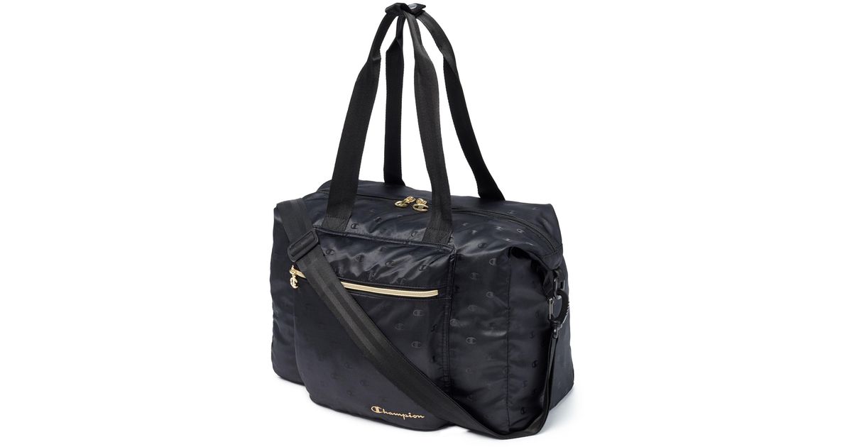 champion tote bag gold