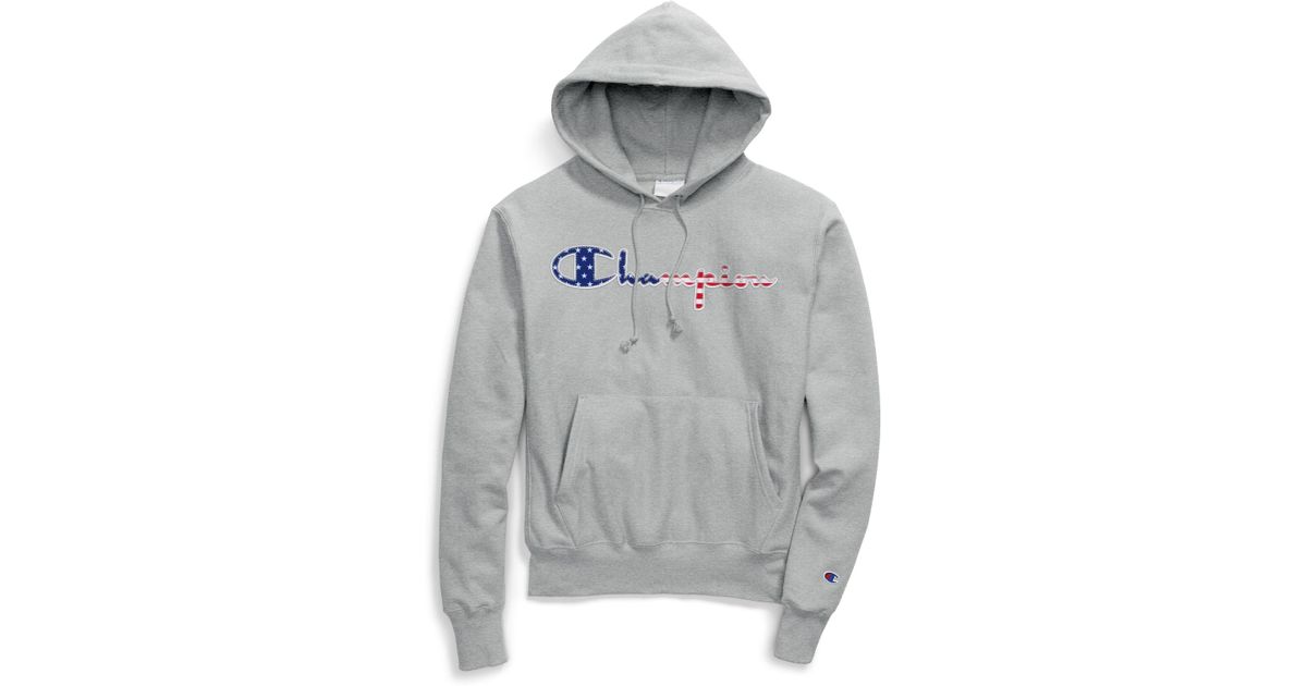 champion reverse weave hoodie vintage logo