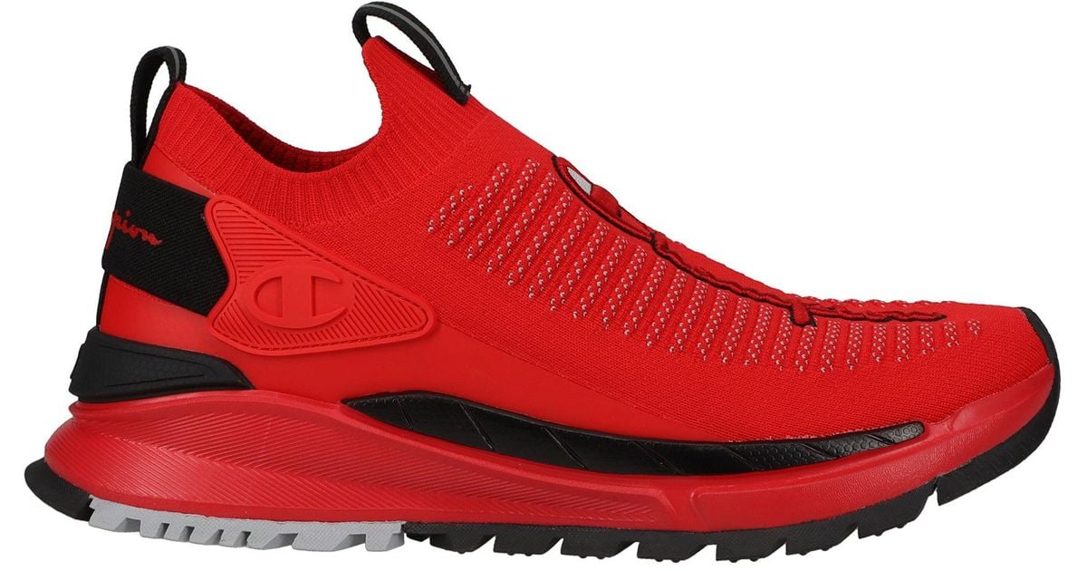 Champion Reflex Core Knit Shoes in Red for Men Lyst