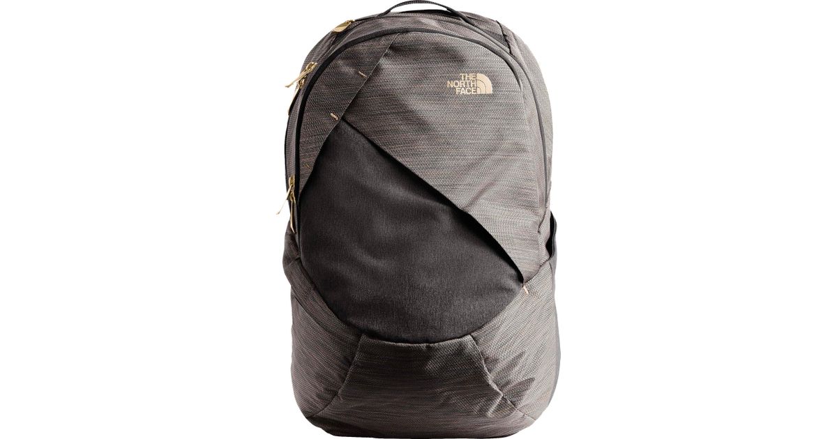 The North Face Fleece Isabella Backpack In Black Gold Black For Men Lyst The North Face Fleece Isabella Backpack In Black Gold Black For Men Lyst