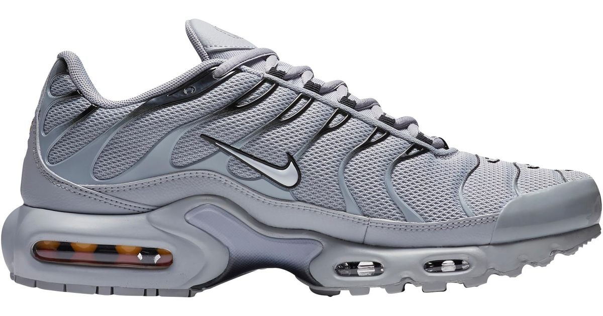 air max plus black gray