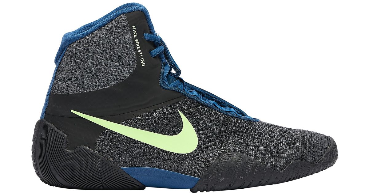 Nike Lace Tawa Wrestling Shoes in Blue for Men Lyst