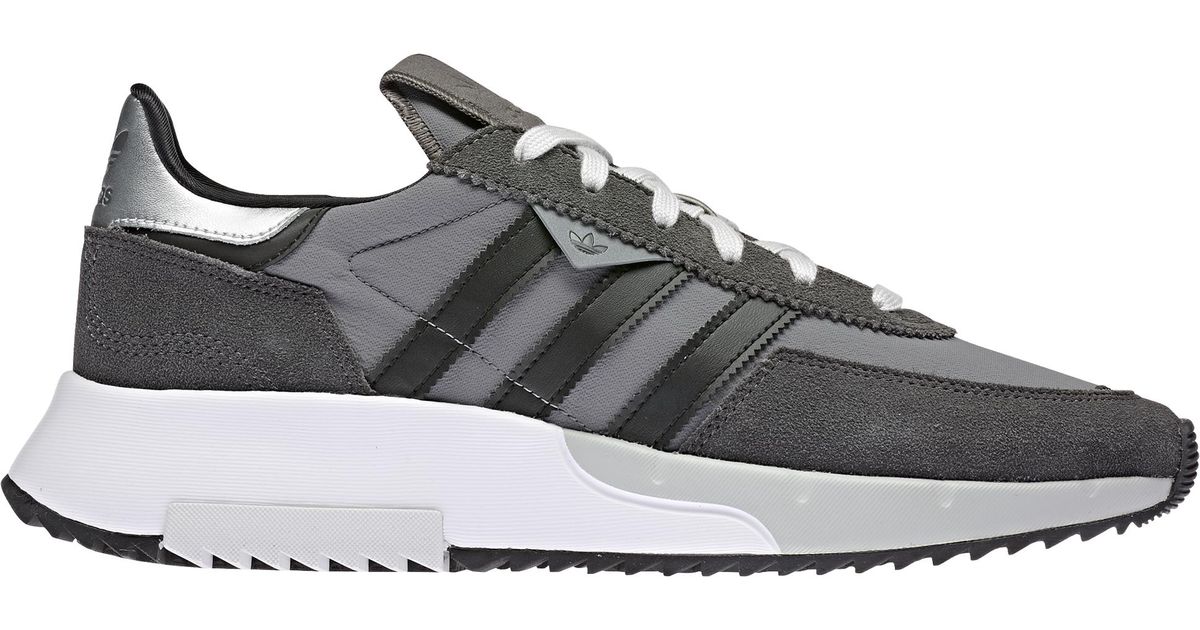 adidas Suede Retropy F2 - Running Shoes in Gray/Black/White (Black) for Men | Lyst