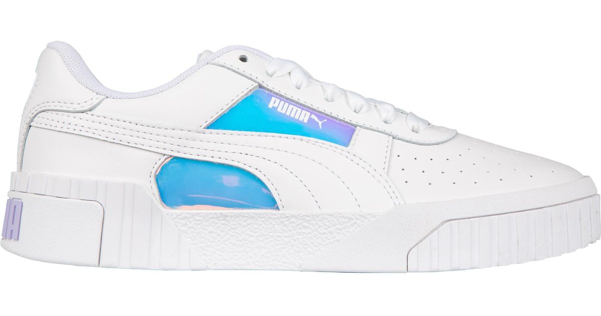 puma cali white iridescent