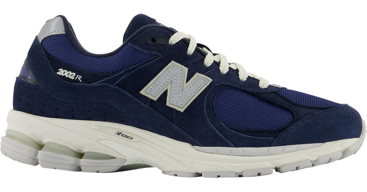 New Balance Suede 2002r Running Shoes in Blue for Men Lyst