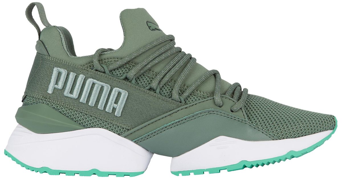 puma muse green