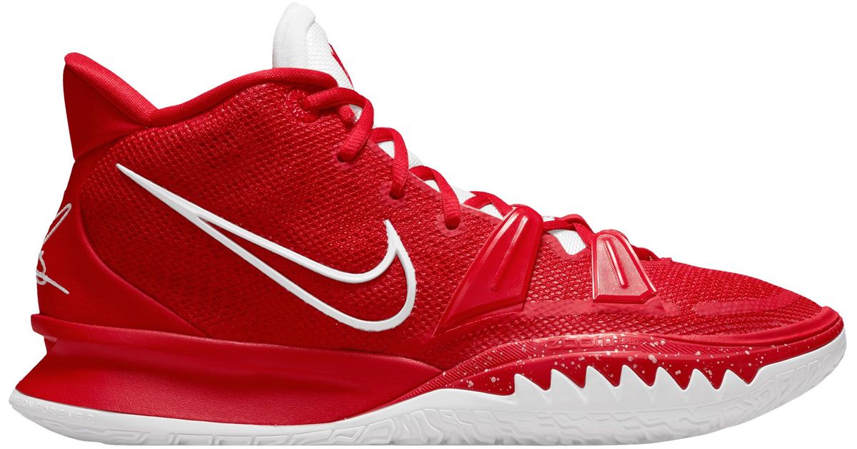 Nike Kyrie Irving Kyrie 7 Basketball Shoes in University Red/White