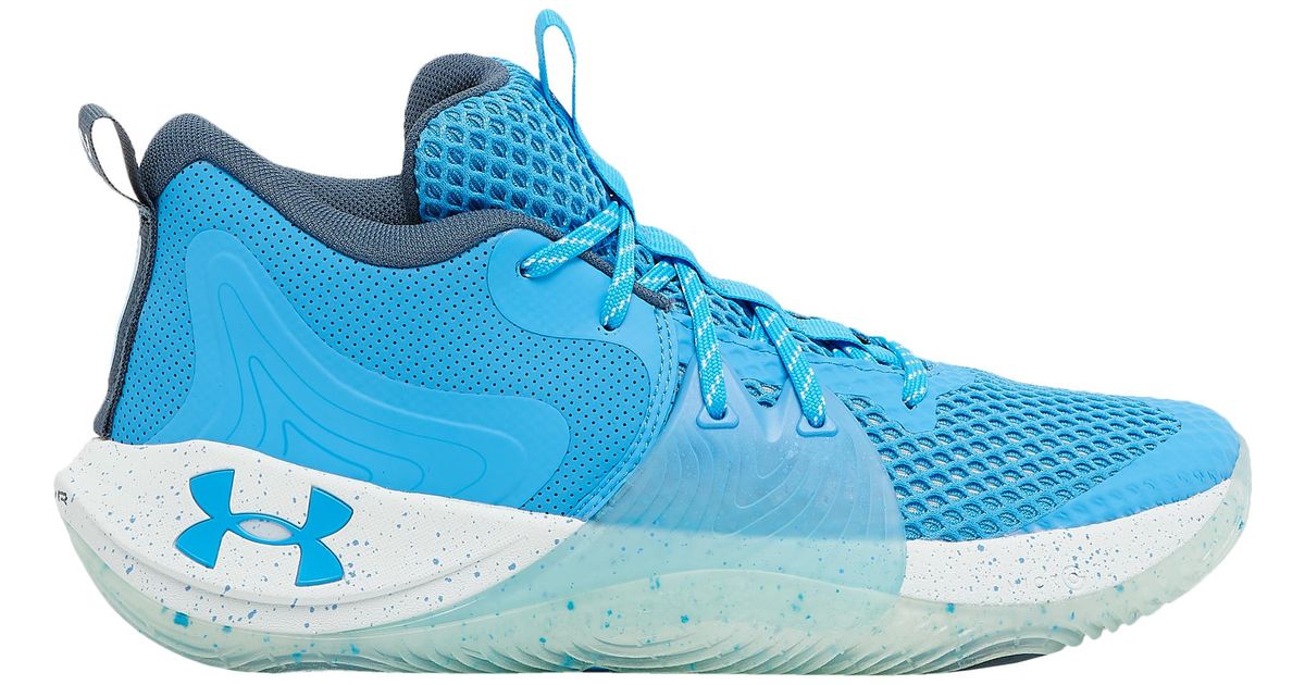 Under Armour Joel Embiid Embiid One - Basketball Shoes in Blue for Men ...