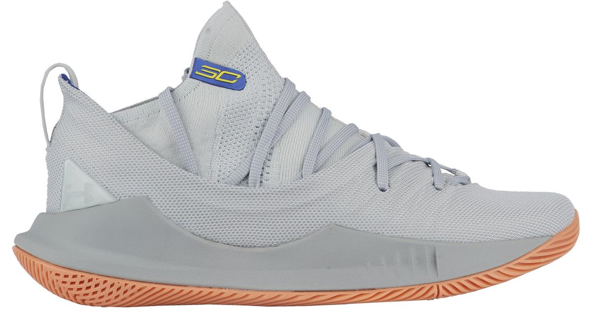 curry 5 gray