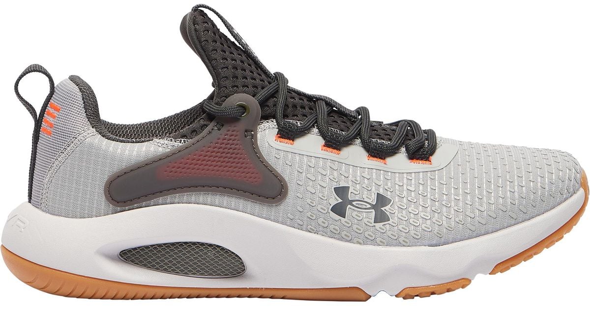 Under Armour Rubber Hovr Rise 4 Training Shoes in Gray for Men Lyst
