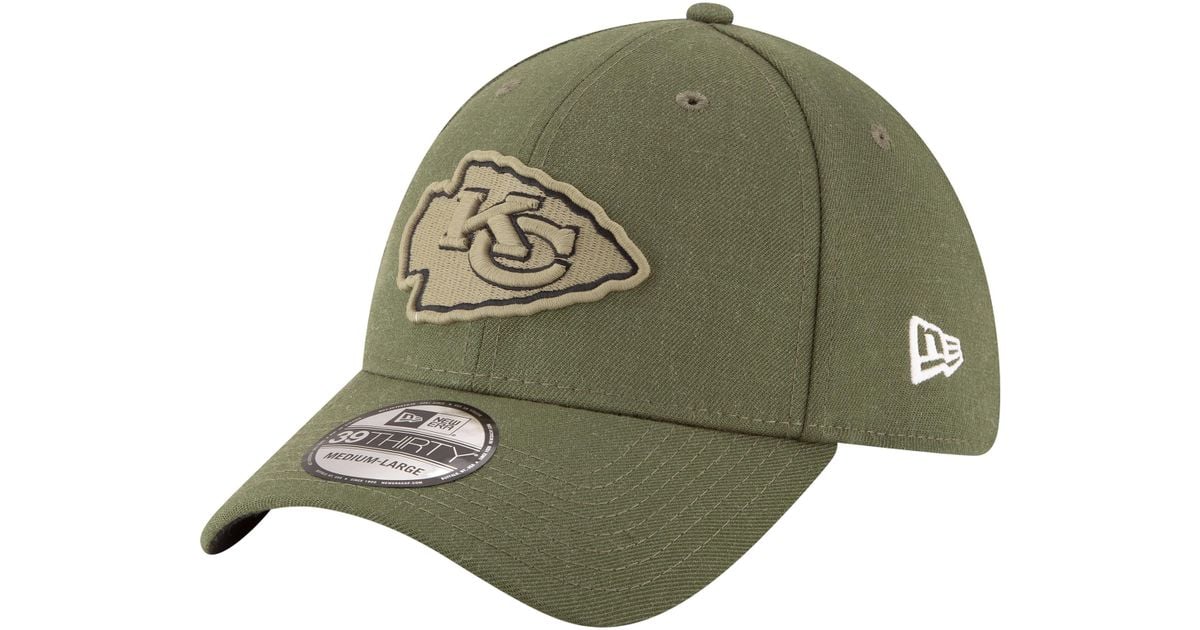 chiefs salute to service hat