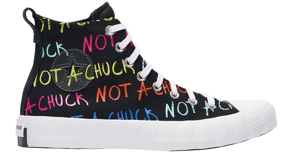 Converse Canvas Not A Chuck Basketball Shoes in Black for Men Lyst