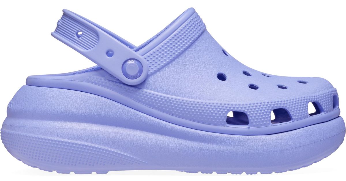 Crocs™ Classic Crush Clogs Shoes in Purple/Purple (Blue) Lyst